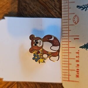 Vintage Teddy Bear lapel pin
